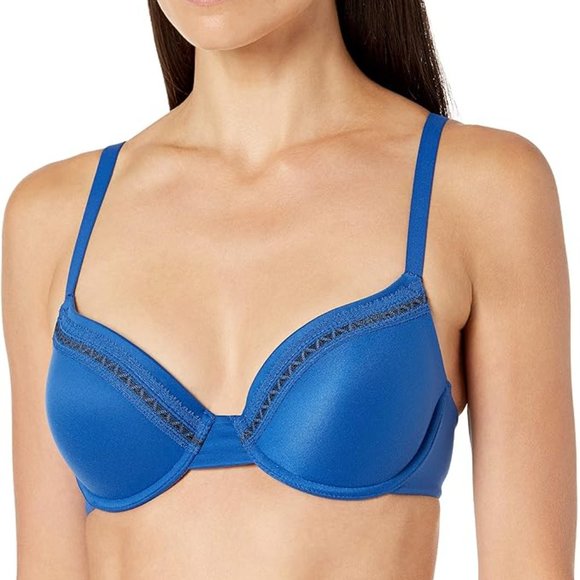 Wacoal Perfect Primer t shirt bra, 32DD, blue - Picture 1 of 5